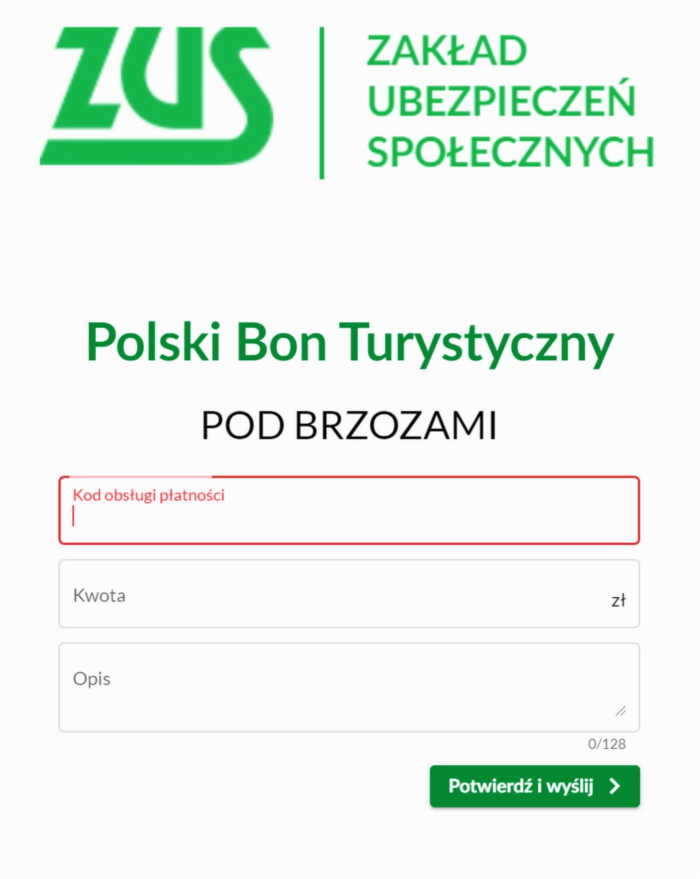 ZUS polski bon turystyczny
