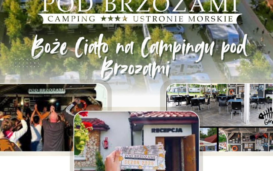 camping nad morzem