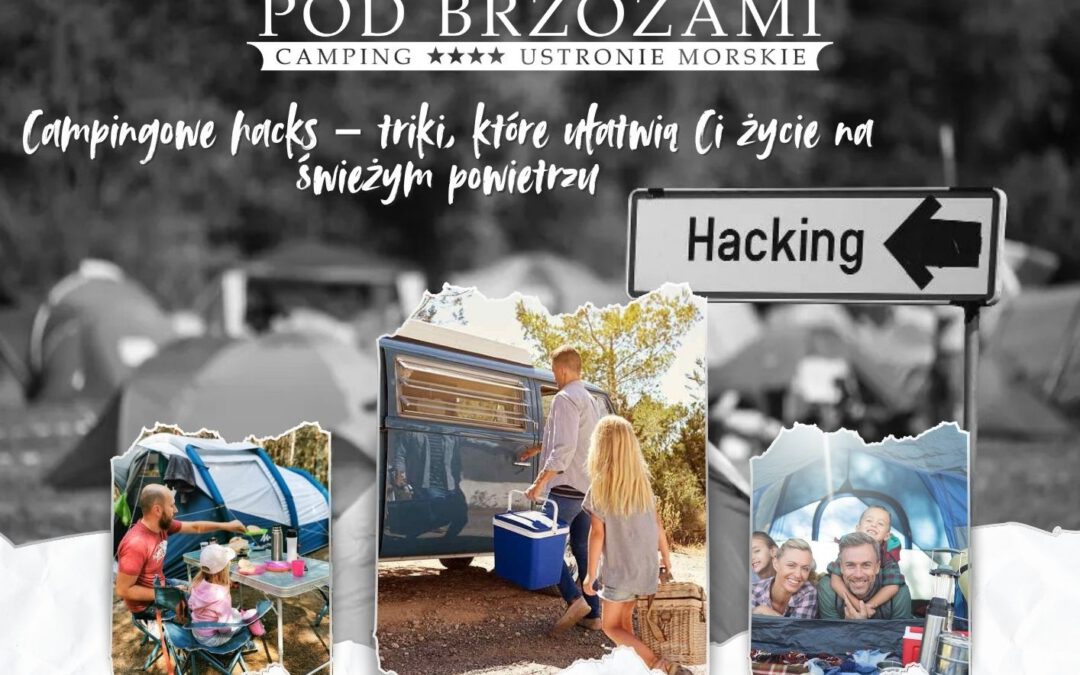 camping nad morzem