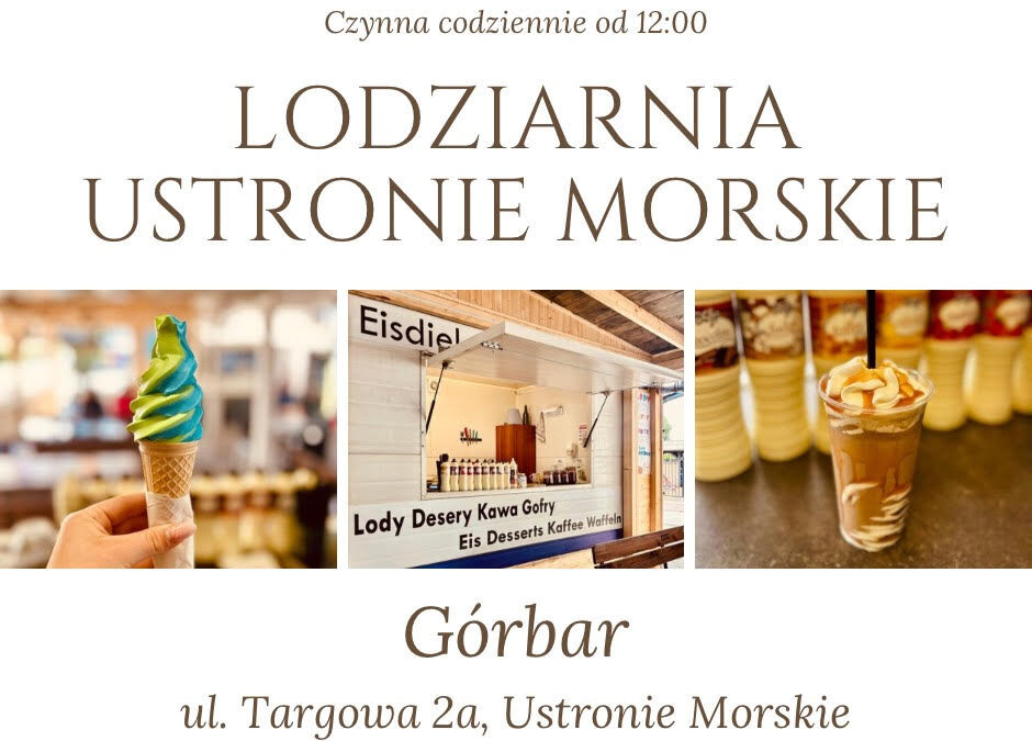lodziarnia ustronie morskie