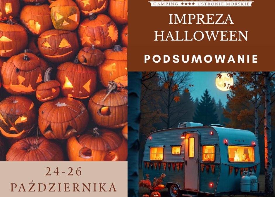 halloween na camping