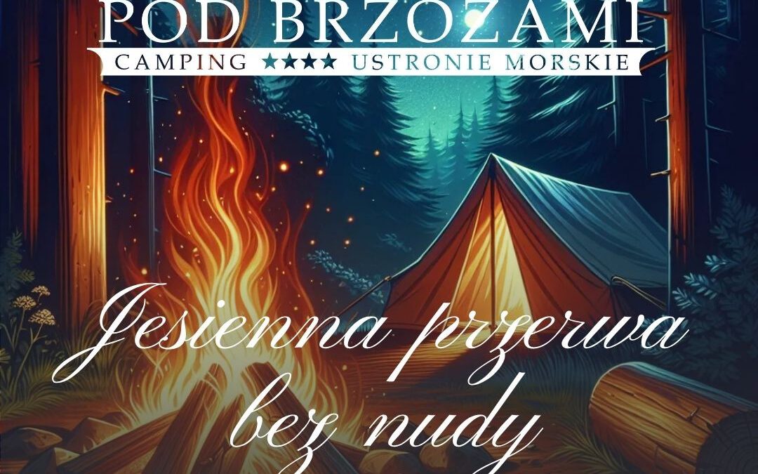 camping nad morzem