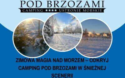 Odkryj Camping pod Brzozami w śnieżnej scenerii