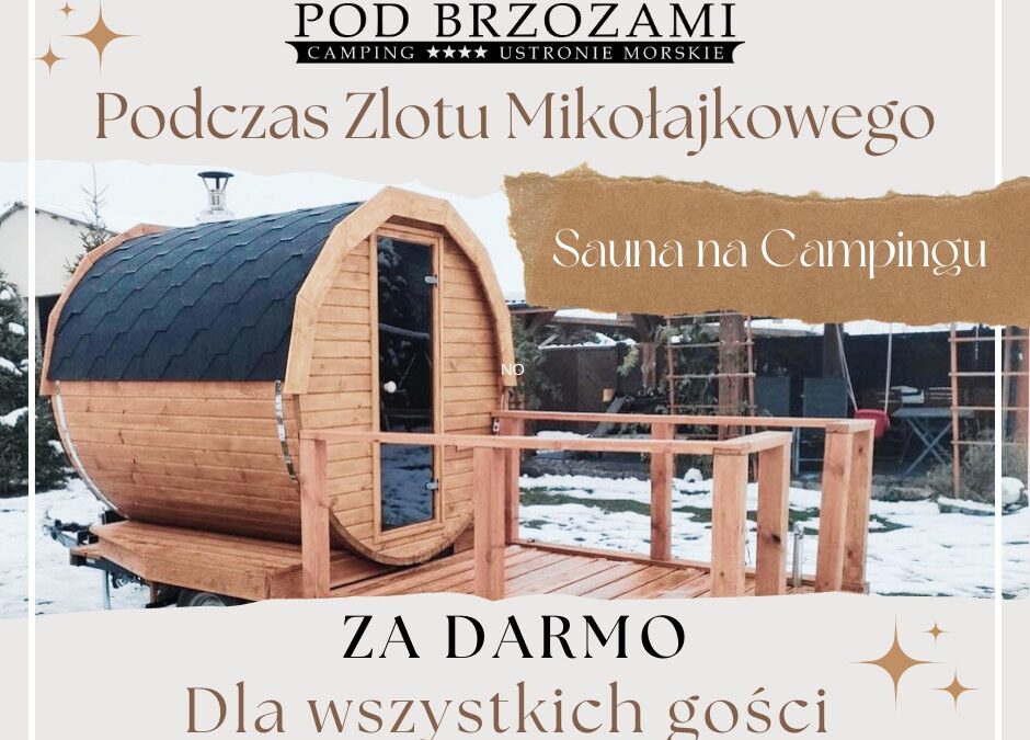 sauna na campingu