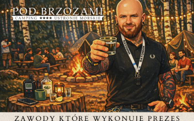 ZAWODY, KTÓRE WYKONUJE PREZES NA CAMPINGU POD BRZOZAMI