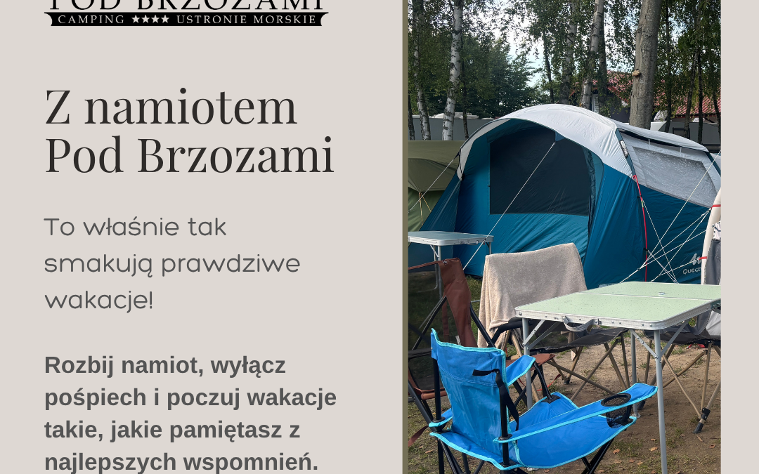 wakacje pod namiotem